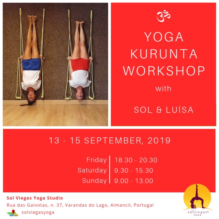 Yoga Kurunta em Sol Viegas yoga studio